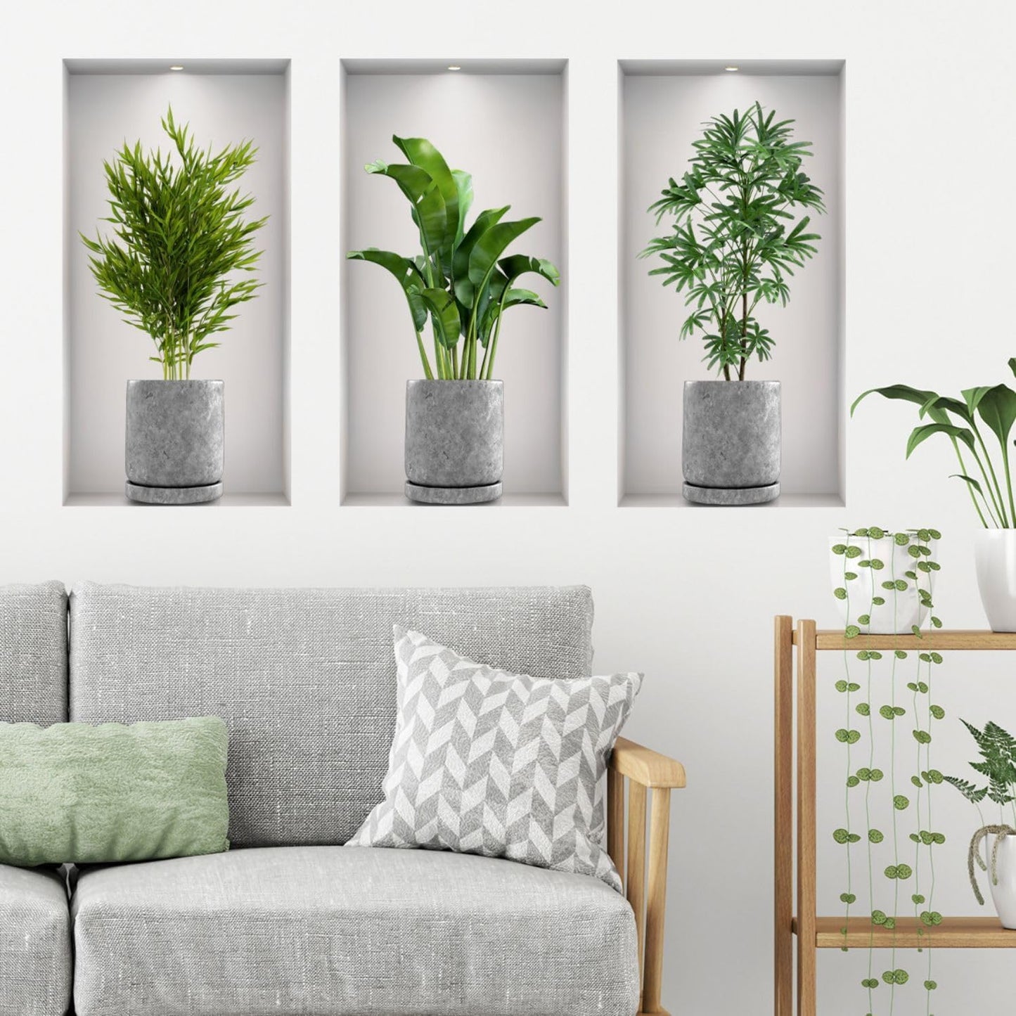 3PCS REALISTIC WALL DECOR