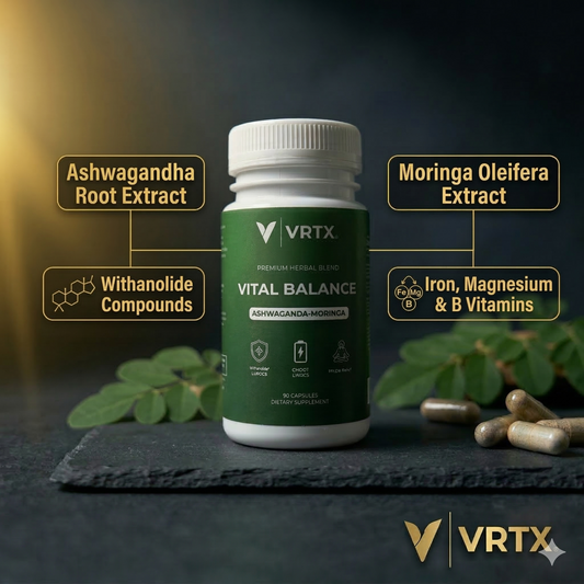 VRTX Vital Balance (Ashwagandha + Moringa) - Men