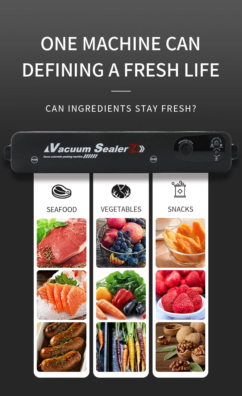 Vacuum Sealer Wasteless Pro + 10 Free Bags