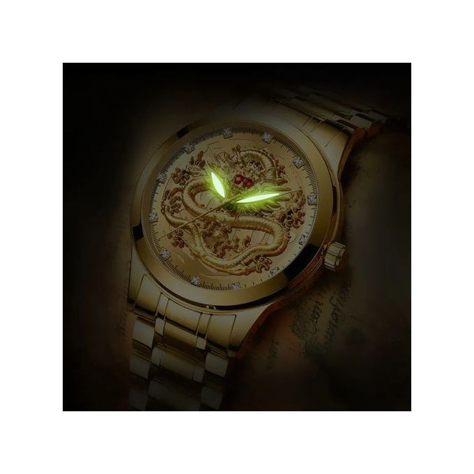 Golden Dragon Men's Watch