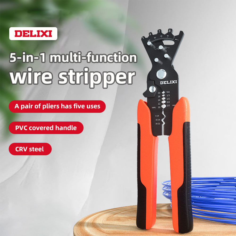 5 in 1 Multifunctional Pliers Stripper
