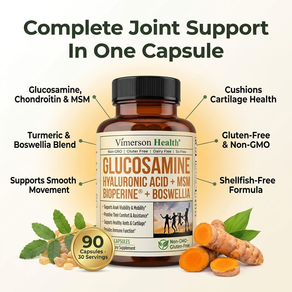 Glucosamine Chondroitin MSM – Joint Support Supplement
