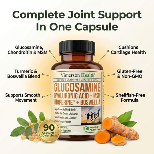 Glucosamine Chondroitin MSM – Joint Support Supplement