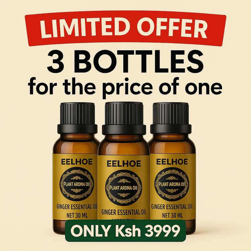 Slimming Ginger Essential Oil. (3 BOTTLES)