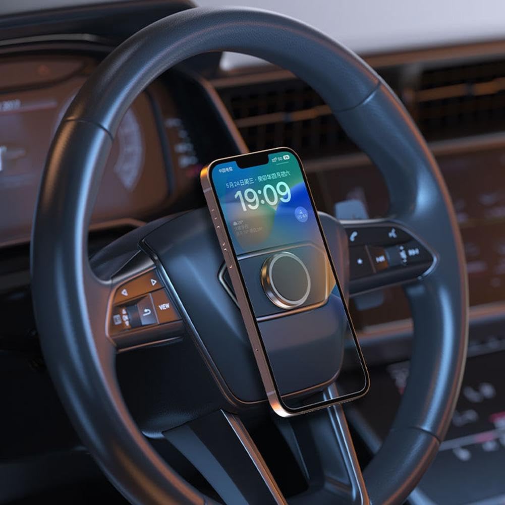 Car Steering Wheel Phone Holder