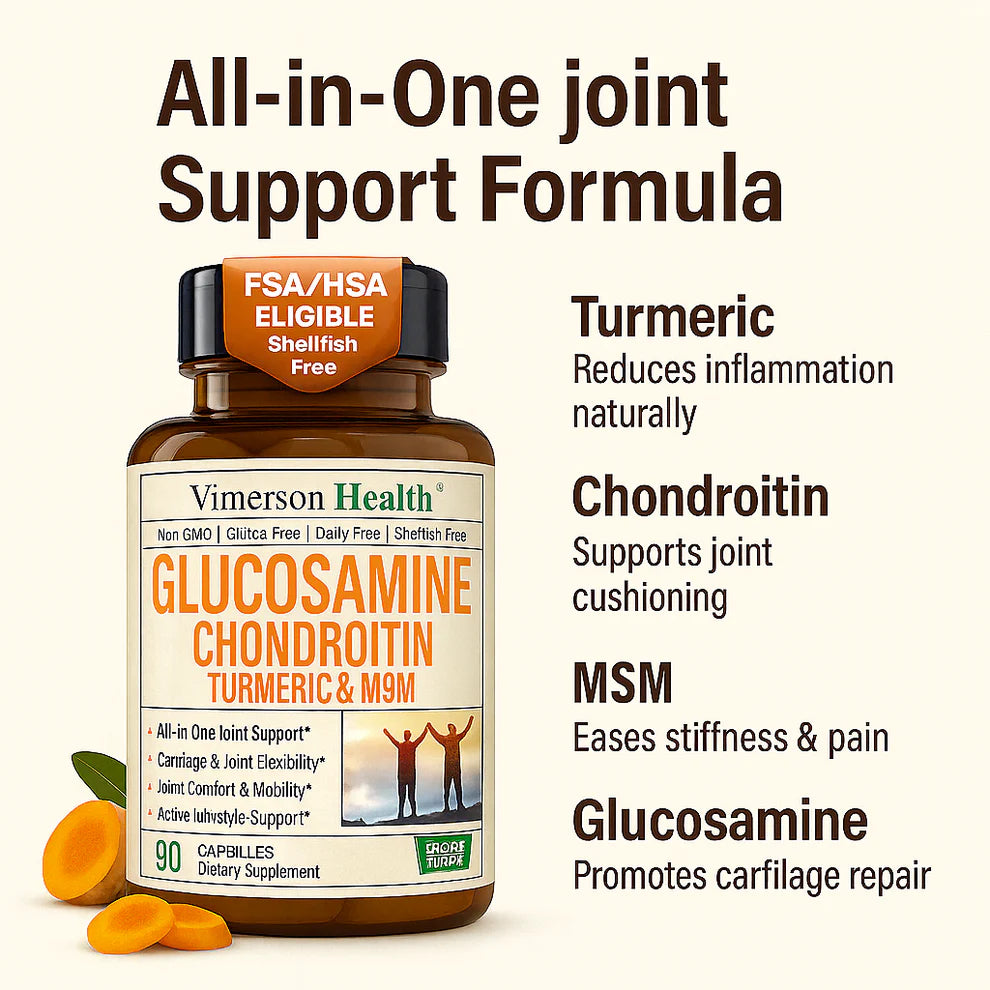 Glucosamine Chondroitin Tumeric & MSM