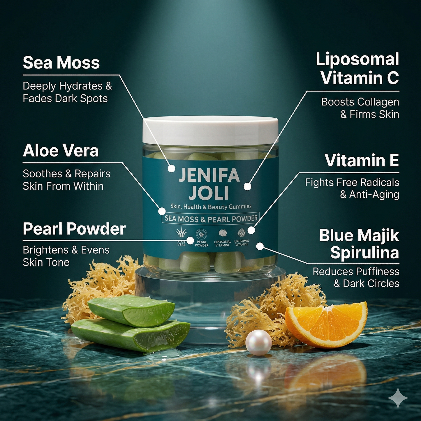 Sea Moss Beauty Gummies