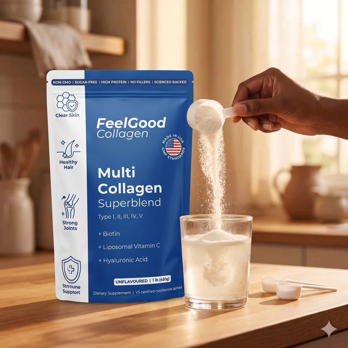 Multi Collagen Peptides Powder
