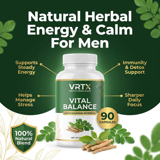VRTX Vital Balance Ashwagandha-Moringa